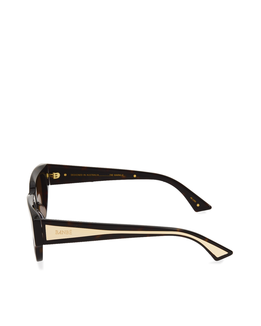 Markle - Dark Havana Tort-Walnut