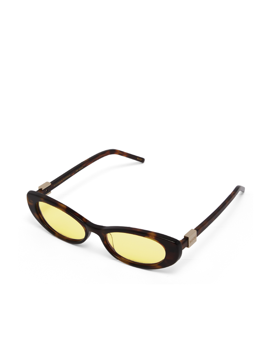 Olivia - Havana Tort-Yellow